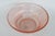 Federal Glass Pink Depression Era Cereal Bowl Diana Swirl Optic Pattern 4942b For Sale In Miami - Image 6 of 11