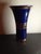1940s Vintage Royal Bavaria Kpm Germany Cobalt Blue Vase For Sale - Image 5 of 6