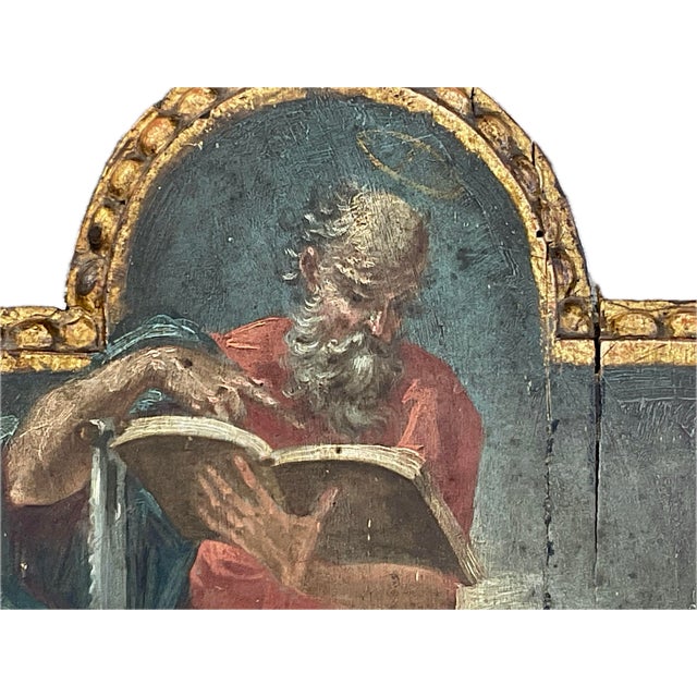 Baroque 18th Century Italian School St. Jerome "Remissionem Peccatorum" ("Remission of Sins") For Sale - Image 3 of 11