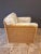 Italian Wicker and Bamboo Chair with Cushions, 1970s For Sale - Image 6 of 9