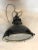 Rustic Noir Black Metal Marine Pendant Light For Sale - Image 3 of 13