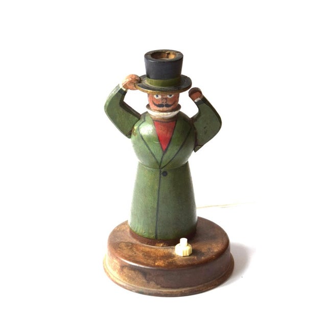 Vintage South American Table Lamp, 1930s For Sale - Image 10 of 10