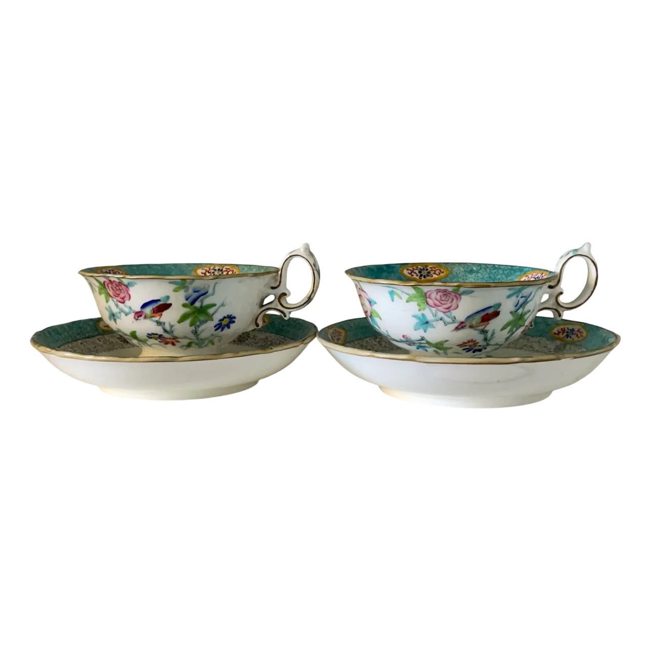 Minton Cup&Saucer(1828年頃) MINTON - MINTON Cup&Saucer (1828年頃