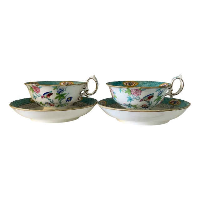 Cups by Minton & Boyle, 1830s, Set of 2 For Sale