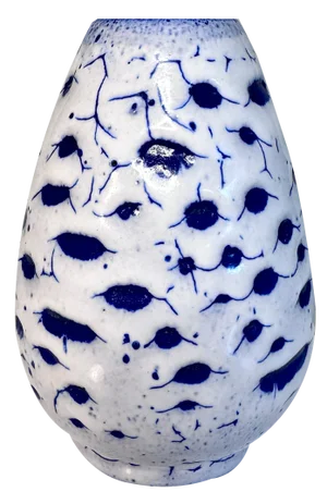 Small Fat Lava Studio Ceramic Art Vase by Ralf & Gudrun Unterstab for Kunsttöpferei Unterstab KTU, 1970s