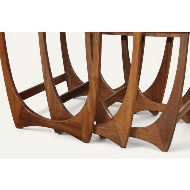 Vintage Teak Nesting Tables from G-Plan, 1960s, Set of 3 For Sale - Image 9 of 18