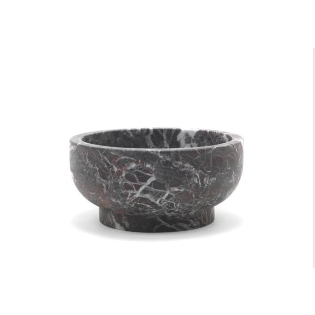 Not Yet Made - Made To Order Modern Handcrafted Bowl in Italian Marble For Sale - Image 5 of 6