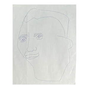 1960s Larry Connatser Modern Portrait of a Man