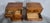 Wood Campaign Yew Bedside Lamp Tables, 1920, Set of 2 For Sale - Image 7 of 11