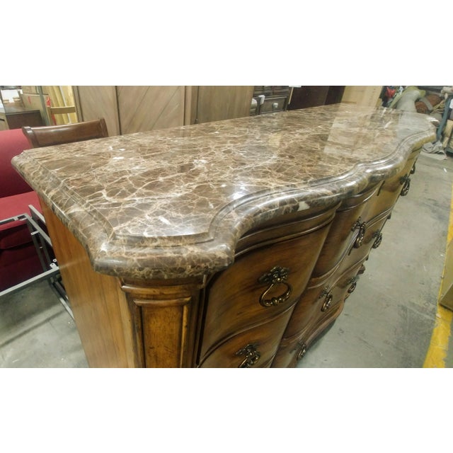 Thomasville Furniture Hills of Tuscany Light Rustico Marble Top Bedroom