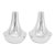 Vintage Reed & Barton Sterling Silver Salt & Pepper Shakers Flatware Set For Sale