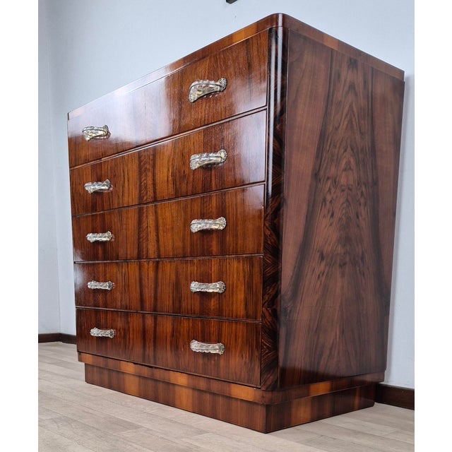 Art Deco Venetian Chest of Drawers, 1940 For Sale - Image 3 of 18
