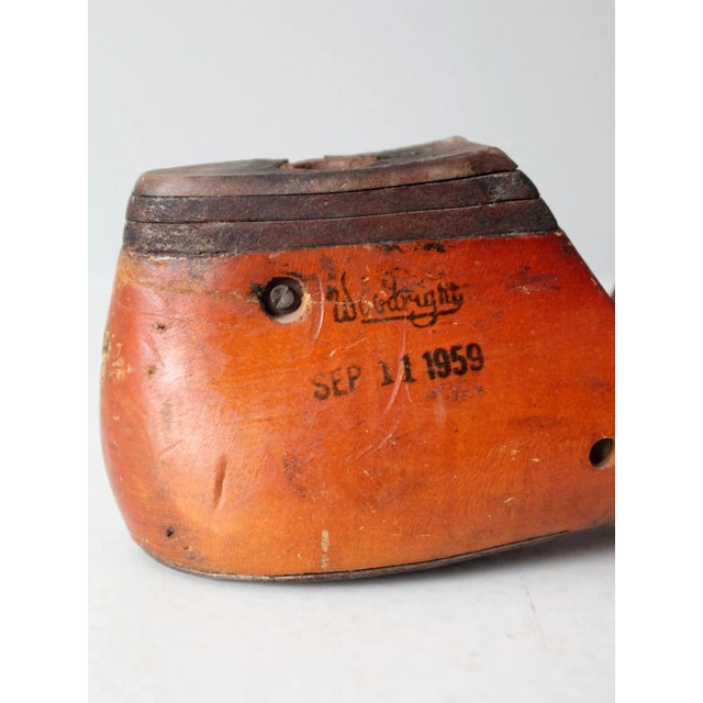 Vintage Woodright Shoe Last For Sale - Image 6 of 10