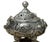 Chinese Silver Color Round Dragon Theme Incense Burner Display Art For Sale - Image 11 of 18