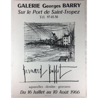 Mid 20th Century Mid-Century Bernard Buffet Art Poster For Sale