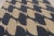 Rug & Kilim Contemporary Interlocking Wave Grid Rug in Navy & Beige by Rug & Kilim, India For Sale - Image 4 of 10