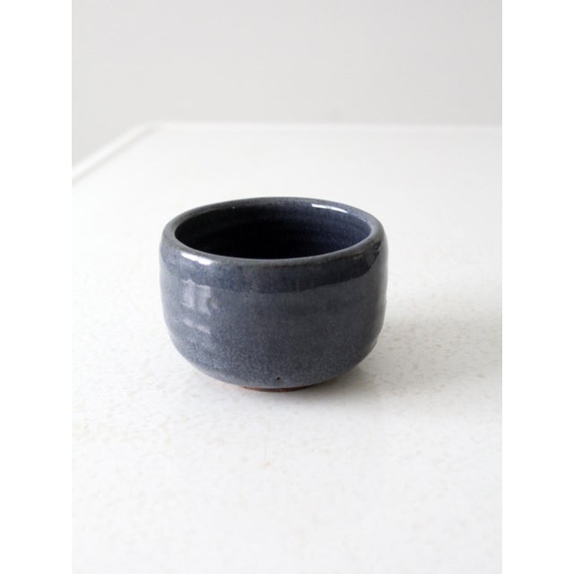 Vintage Handmade Pottery Bowl For Sale - Image 6 of 9