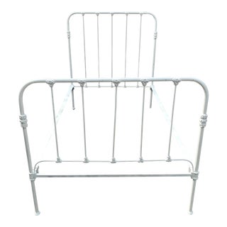 Antique Twin Iron Bedframe For Sale