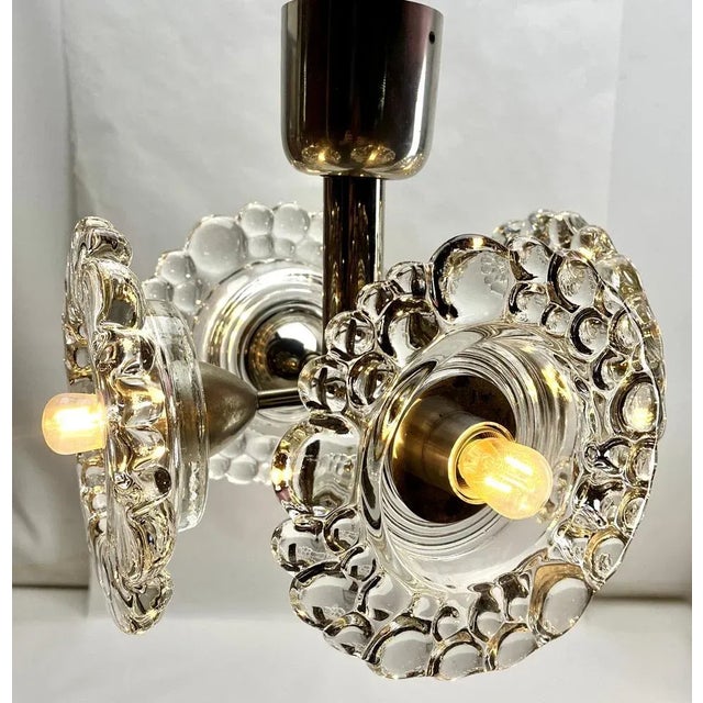 Vintage Pendant Lamp by Egon Hillebrand for Hillebrand, Germany, 1960s For Sale - Image 4 of 12