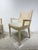 1980s Karl Springer Goatskin JMF Captains Arm Chairs For Sale - Image 9 of 13
