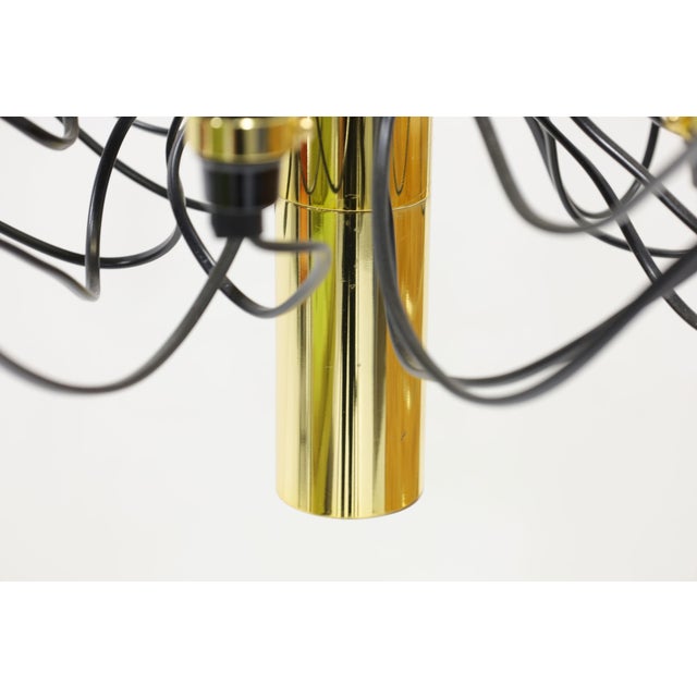 Mid-Century Modern Gino Sarfatti for Flos 2097/50 Chandelier, Pair Available, Price Is Per Item For Sale - Image 3 of 9