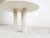Italian Round Dining Table in Travertine, 1970s, in Good conditions. Designed 1970 to 1979