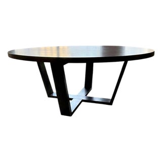 B&b Italia Antonio Citterio Round Dining Table For Sale