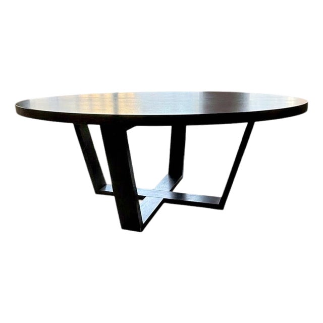 B&b Italia Antonio Citterio Round Dining Table For Sale