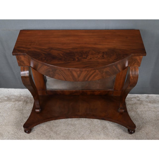 Early 19th Century Restoration Mahogany Console Table For Sale - Image 5 of 13