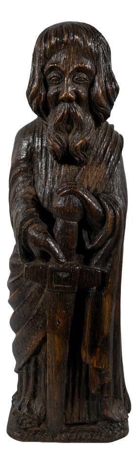 Statue of St Paul in Oak, Mid-1800s
