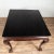 Chinese Antique Center Hall Table with Black Lacquered Top and Cabriole Legs For Sale - Image 11 of 13