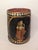 Mid-20th Century Hand-Painted Rajasthani Wooden Vessel With Mughal Court Portraits For Sale - Image 4 of 11