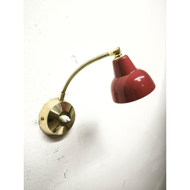 Adjustable Wall Light with Push-Button Ignition, 1960s For Sale - Image 6 of 18