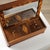 Brown Travel Box in Walnut For Sale - Image 8 of 15