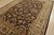 Farmhouse Agra Rug 8’10” X 12’4” Brown Wool Traditional Hand-Knotted Oriental Carpet For Sale - Image 3 of 15
