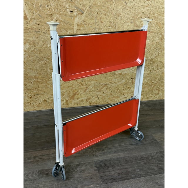 Vintage Space Age Serving Trolley, 1970s For Sale - Image 17 of 18