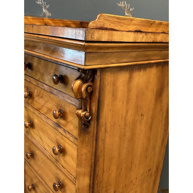 Wellington Chest of Drawers For Sale - Image 9 of 14