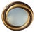 Antique Victorian Swirled Giltwood Circular Wall Mirror For Sale