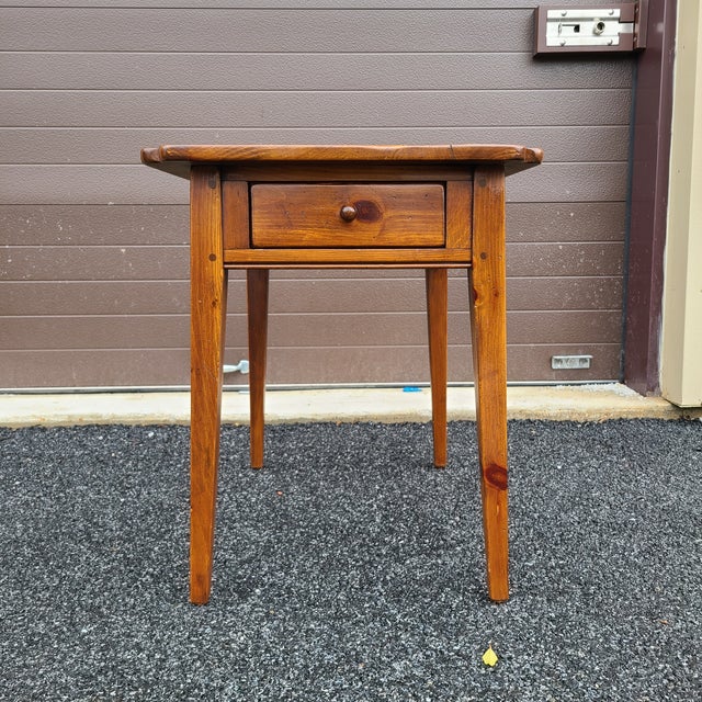 Ethan Allen Country Craftsman Side Table Chairish