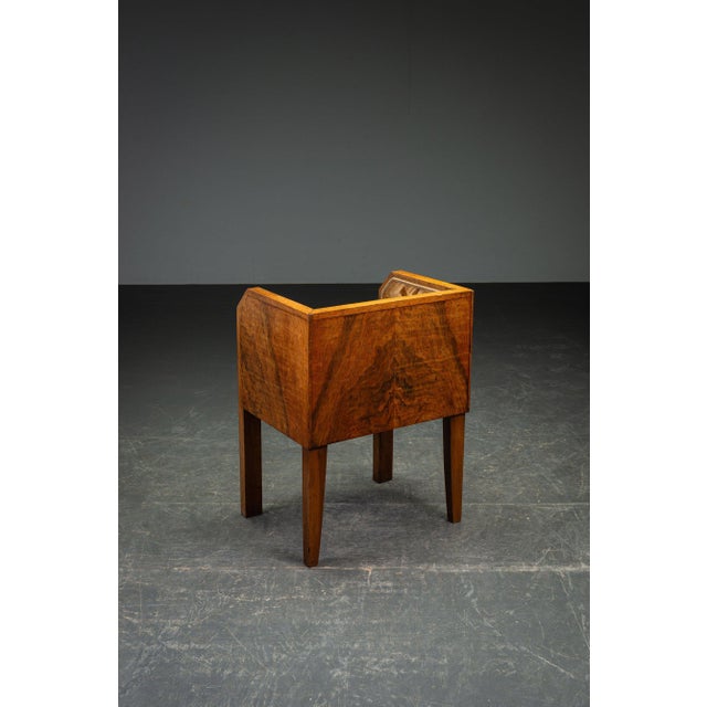 Wood Art Deco Accent Chair, 1930s For Sale - Image 7 of 17