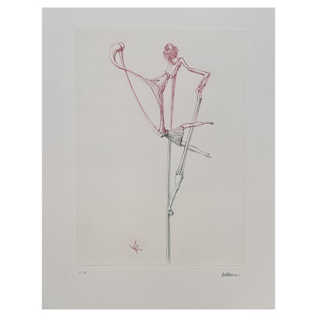 Hans Bellmer, Mirror of Dreams 7a, 1972, Etching For Sale