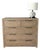 Restoration Hardware Laguna 6 Drawer Dresser For Sale