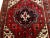 Traditional Vintage Persian Heriz Serapi Area Rug in Near Square Size in Red, Ivory, Navy For Sale - Image 3 of 9