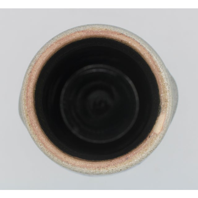 1980s Vintage Salt Glaze Stoneware Crock For Sale - Image 5 of 12