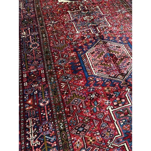 1950s Old Persian Karajeh Runner Rug 5’1″ X 14’5″ For Sale In Dallas - Image 6 of 12