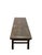 81" Long Antique Solid Elm Wood Bench For Sale - Image 4 of 8