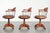 Vintage Swivel Schuitema Chairs with Cowhide Leather Seat, Set of 3 For Sale - Image 5 of 18
