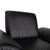 Black Rossini Armchair in Black Leather from Koinor For Sale - Image 8 of 16