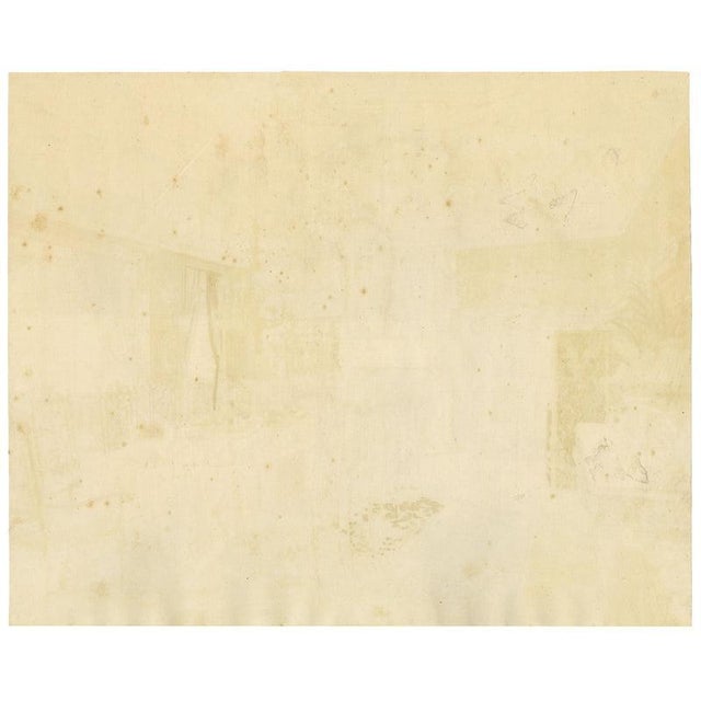 After Hughson Hawley, Dining Room Interior, 19th Century, Watercolor For Sale - Image 12 of 13