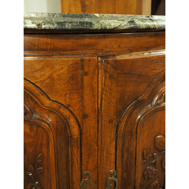 18th Century French Corner Cabinet With Musical Trophy Decor, Provence, France For Sale In Dallas - Image 6 of 18